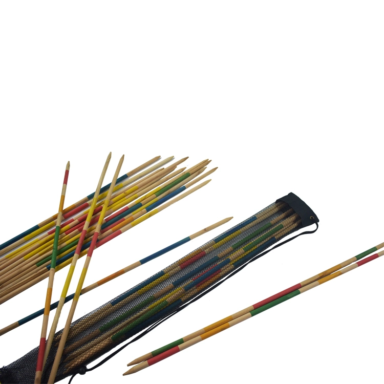 Tradicional clássico Bamboo Mikado Giant Custom Pick up Sticks jogo