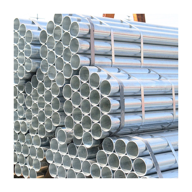 China ISO9001 ASTM A53 Irrigation Used 6 Inch /Hot Dipped Galvanized Greenhouse Tube /Steel Round Pipe