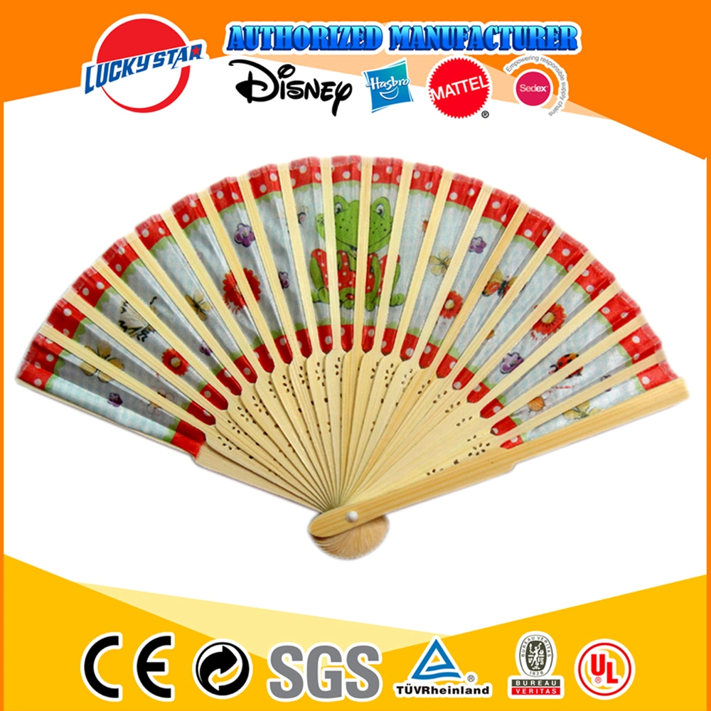 Cheap Bamboo Foldable Hand Fan for Summer Advertisement