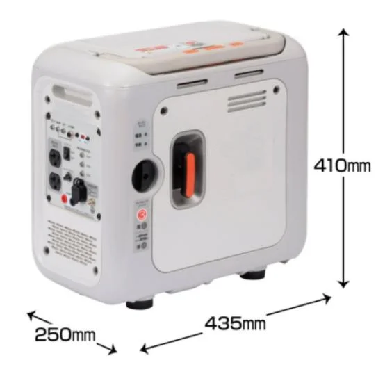 9kVA/7kw Gas Generator Light and Small Box Gas Cylinder Gas Inverter Generator Portable and Low Cost