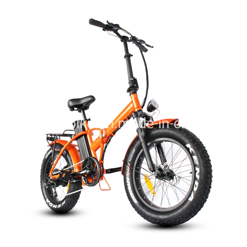 2020 Fat Tire Power Cheap Electric Mountain City Motor Road Snow Folding Bikes 48V Lithium Battery Mini Bike Bicycle