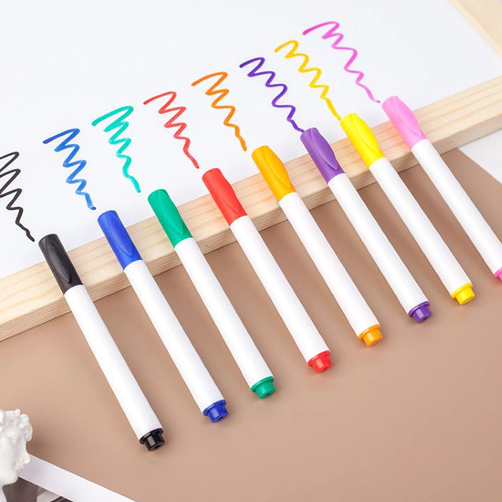 Bullet Black Dry Erase Markers for Use on Whiteboards Pack of 10 Per Color