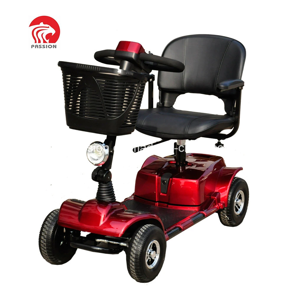 Foldable Adult 4 Wheel Electric Mobility Scooter for Elderly