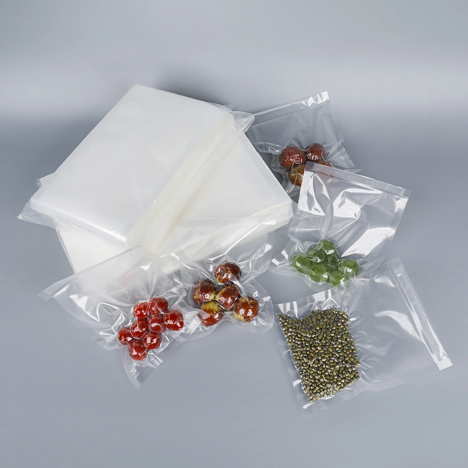 8"*12" Quart Food Packaging Bags for Sous Vide, Embossed Vacuum Bag Freezer Bag Vacuum Food Bag, Vacuum Sealer, Food Saver, Plastic Sealing Bags 20X30cm