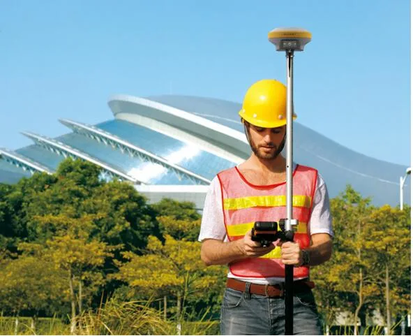 مسح GPS عالي الهدف لنظام GNSS RTK للمسح عبر الأرض/GSM لـ نظام VRS مستقبل GPS مزدوج التردد