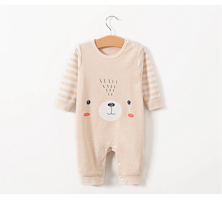 Comfortable Fabric Casual Baby Clothes Cotton Romper Bear Jumpsuit Clothes