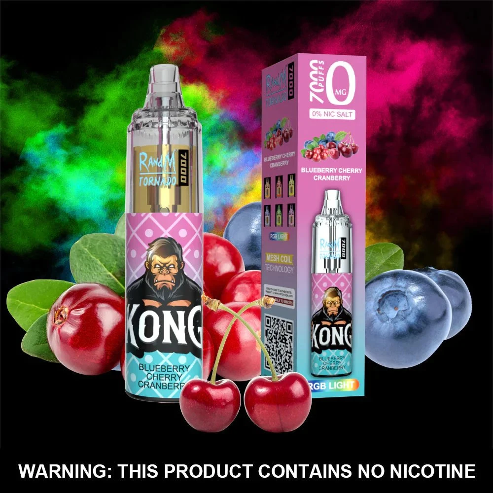 Tornade Randm 6000 7000 7800 8000 9000 10000 bouffées Cheap Wholesale/Supplier Clignotant LED RVB Vape E cigarette jetable