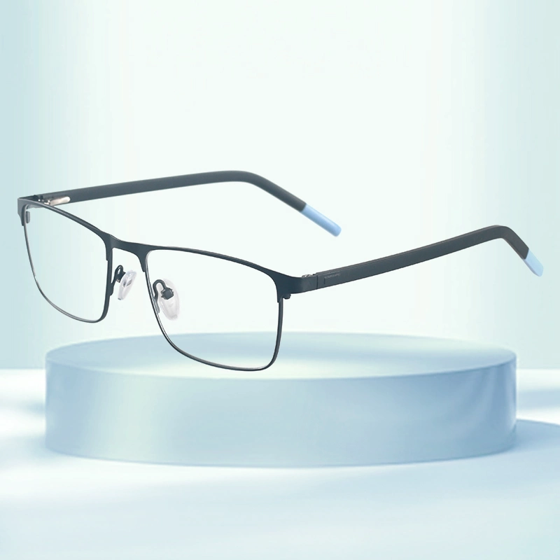 Men Women Computer Glasses Metal Eyeglasses Frames Tr90+Metal Optical Frames Wholesale/Supplier