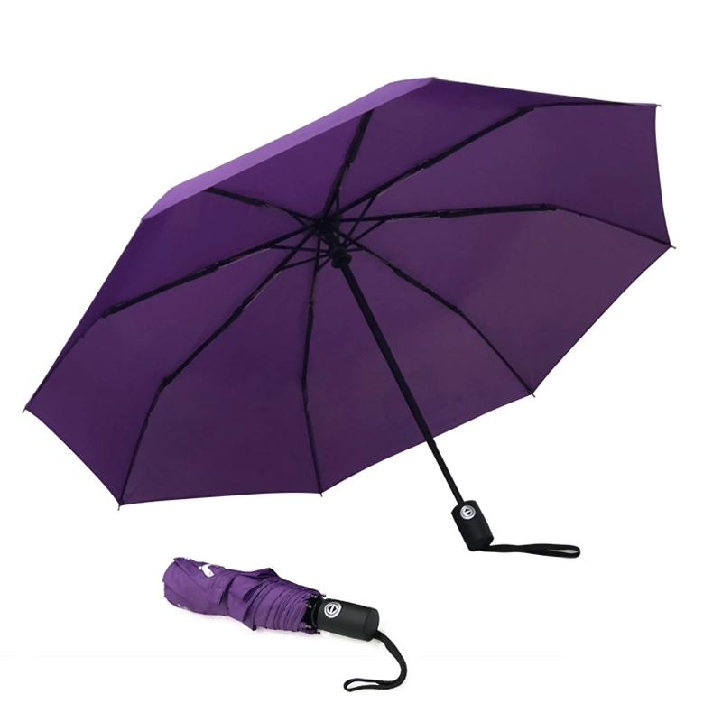 تصنيع مظلة الشمس المقاومة للمطر مظلة مقاومة للماء فتح تلقائي إغلاق صغير طي المظلة الباراغوية