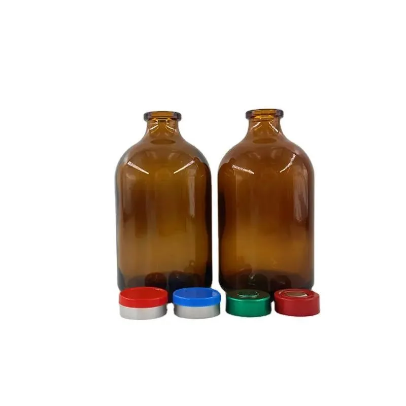 Pharmaceutical Packaging 20ml 30ml 50ml Amber Moulded Injection Bottle