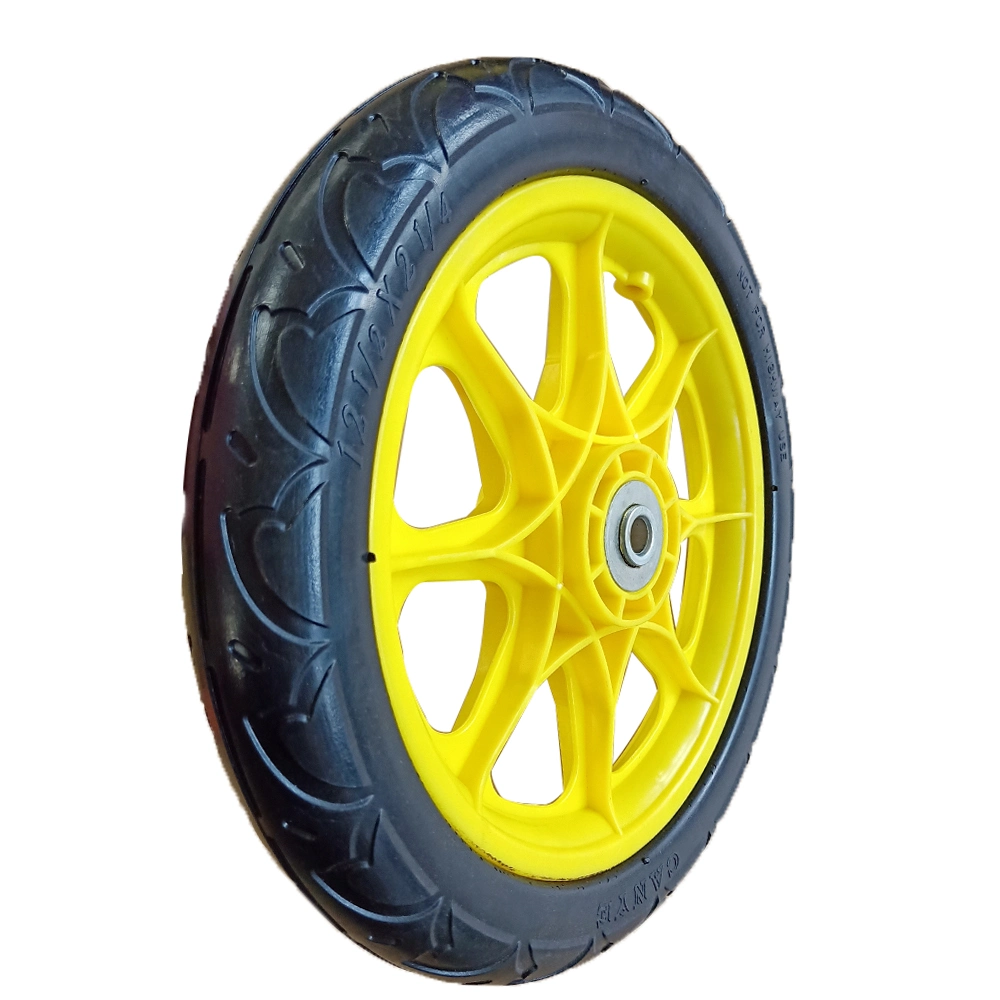 12 Inch Plastic Rim Bicycle PU Foam Wheel for Sale