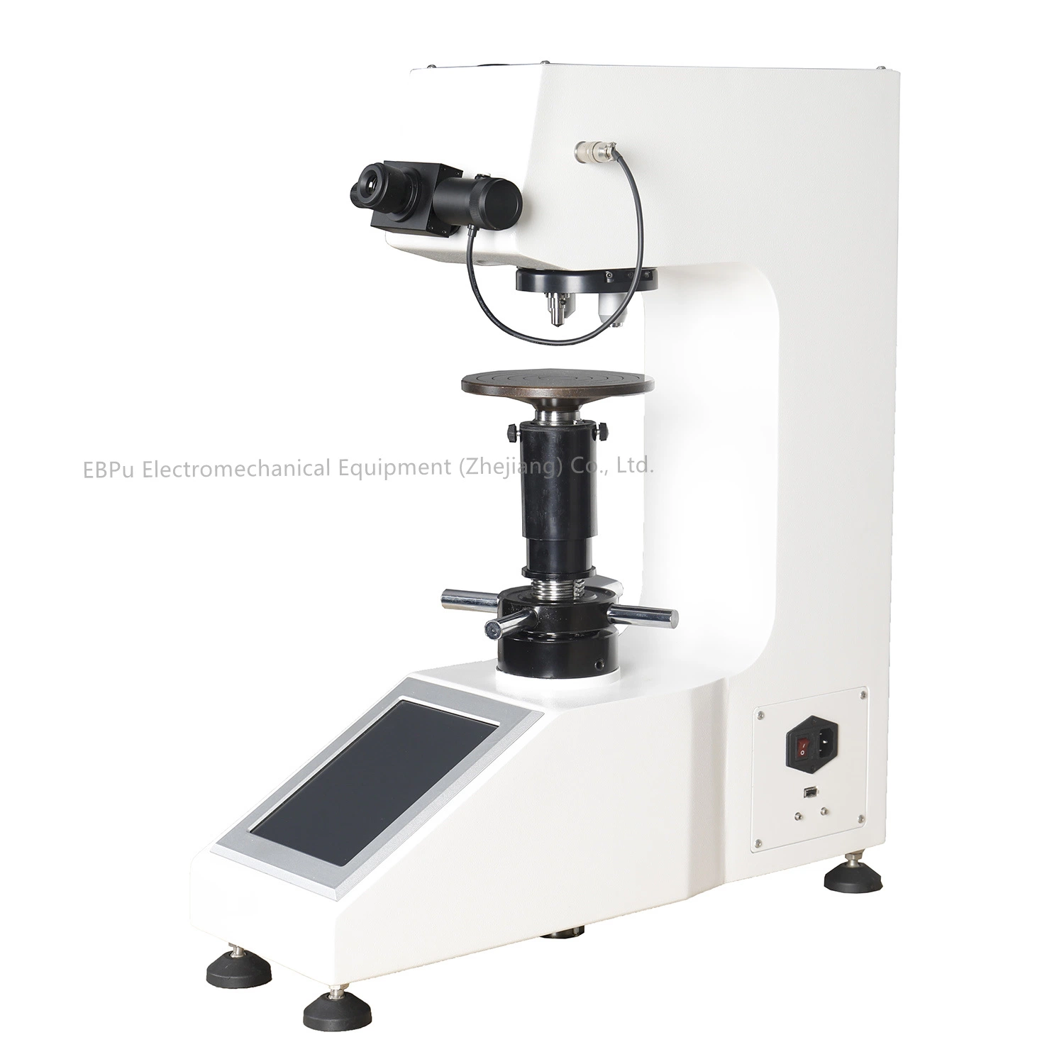 100X, 200X Magnification 0.5 - 30 Kgf Test Force Digital Vickers Hardness Testing Equipment