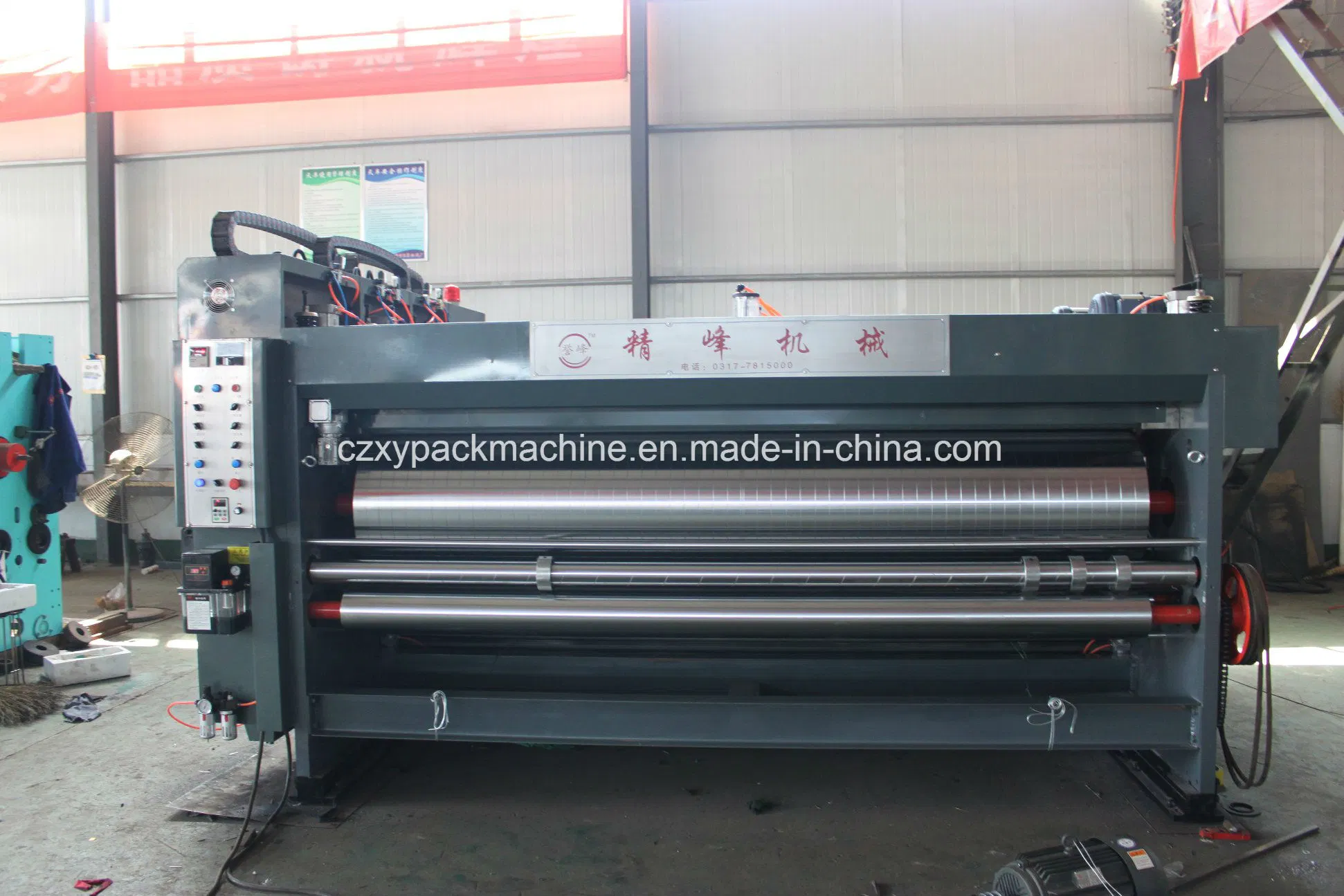 Autmatic High-Speed Water-Based Printing Slotting Die-Cutting Machine