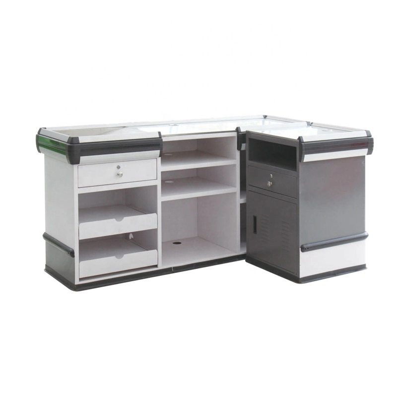 Supermarket Commercial Cash Register with Cabinet