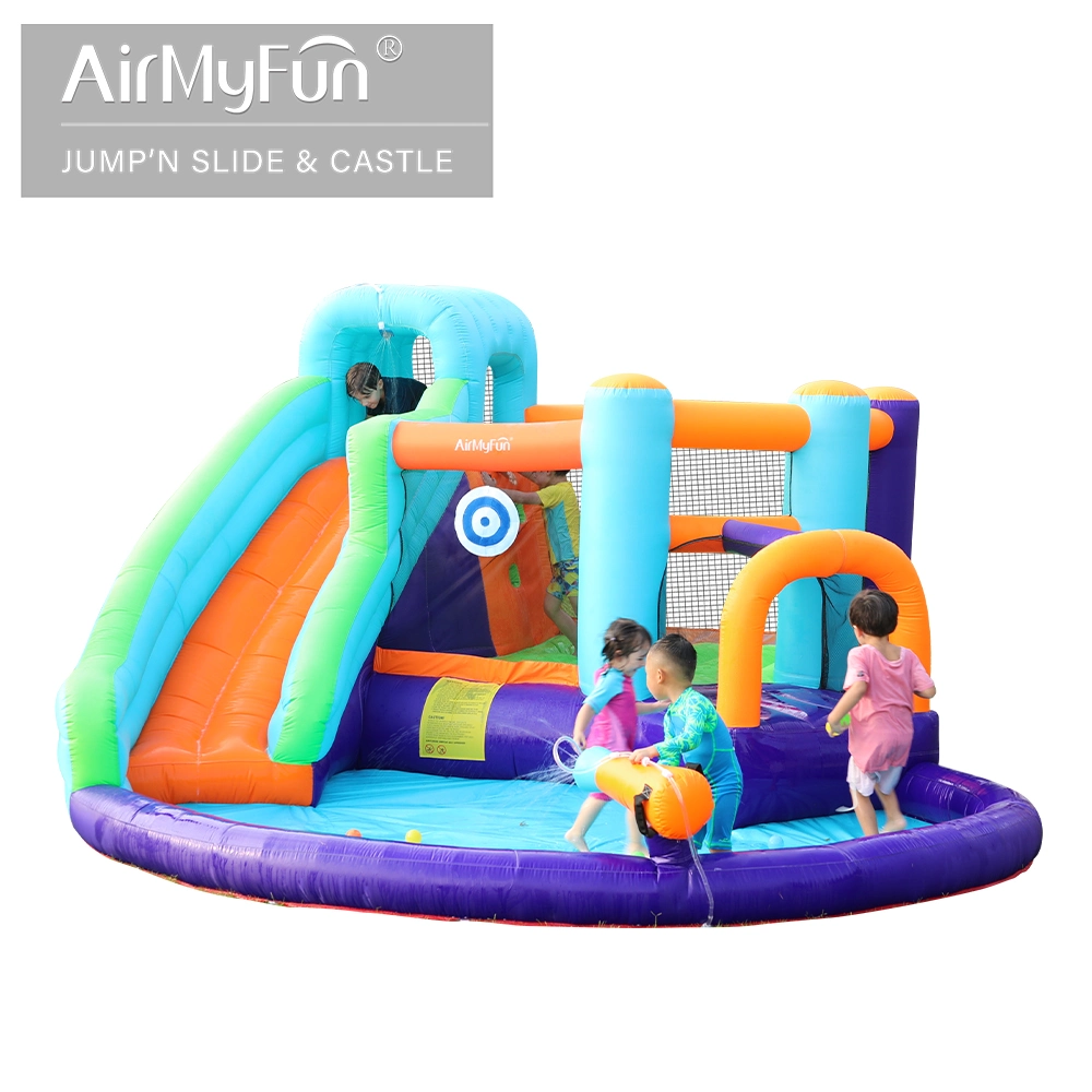 Castillo Inflable saltando para Niños Jardín Infantil