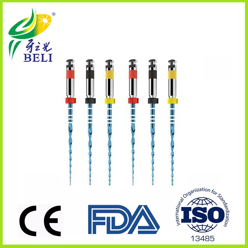 6PCS Dental Blue Files Endo Niti File Dental Only One Files Fo Dental Endodontic Rotary Treatment Dentistry