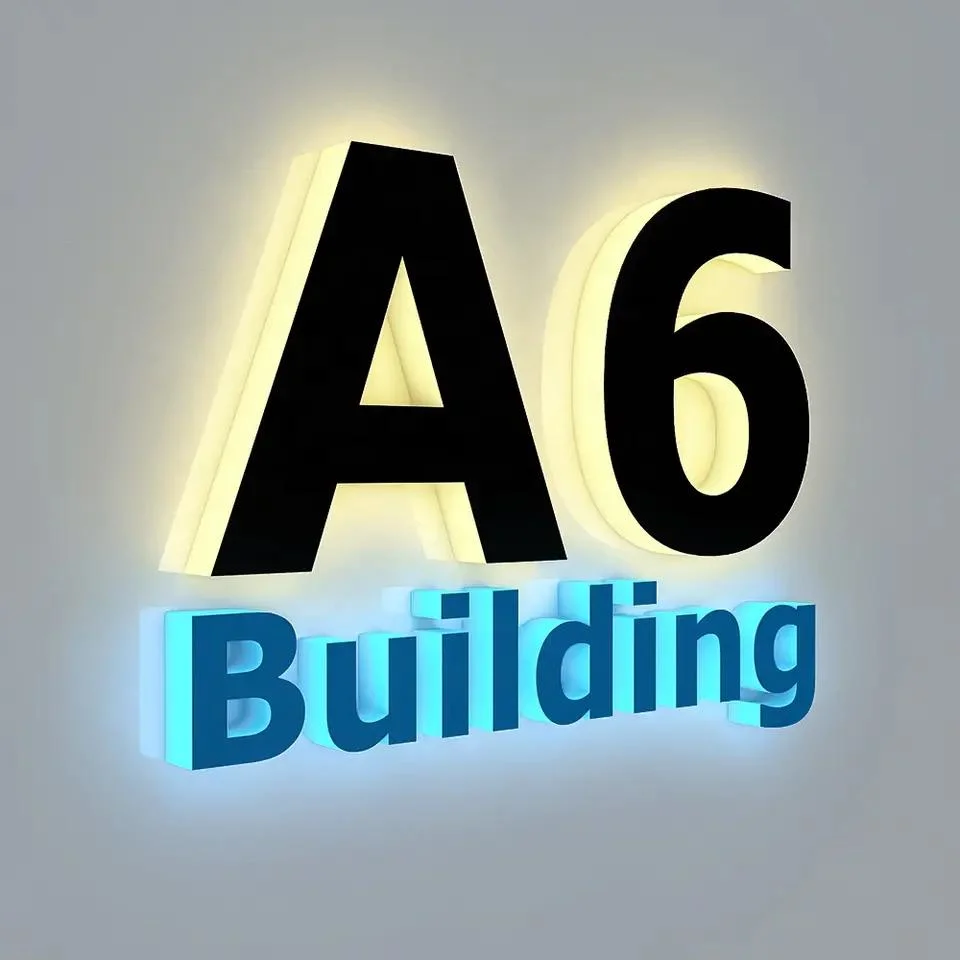 LED Acrylic Electronic Signs Big Marquee Letter Lights