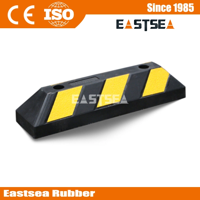 Reflective Rubber Wheel Car Stopper