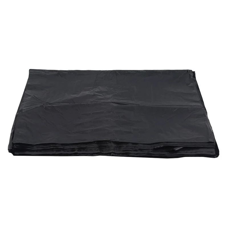 Factory Wholesale/Supplier Customization Big Trash Bag Heavy Duty Plastic Black Bin Bags Rubbish Plastic Large LDPE Garbage Bags