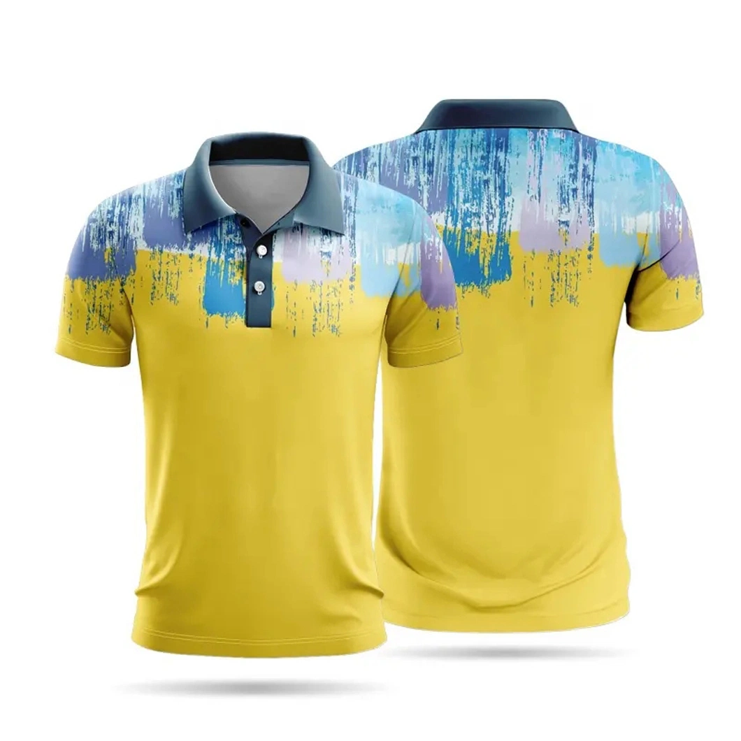 Hot Selling T Shirt Custom Sportwear Wholesale/Supplier Tee Running Tops Sublimation Polo Shirt