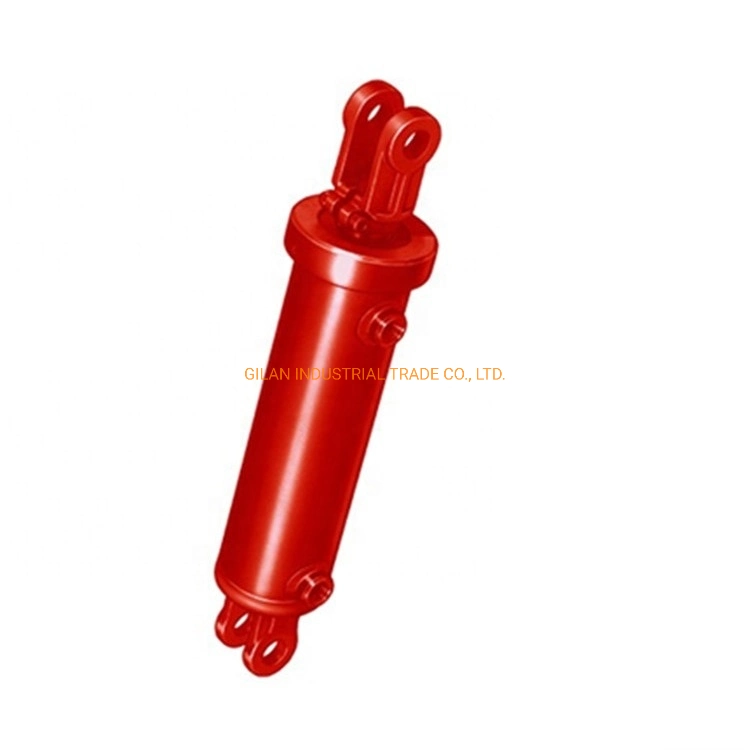 Hydraulic Cylinder Double-Acting 3000psi 4" Bore 16" Stroke Female Clevis