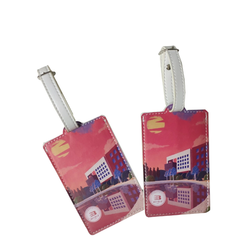 Mr and Mrs Luxury Luggage Tag Custom Logo Name Keychain Hang Tag