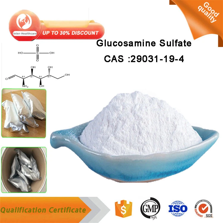 High Purity Glucosamine Sulfate Powder CAS 29031-19-4 Glucosamine Used as Pharmaceutical Material