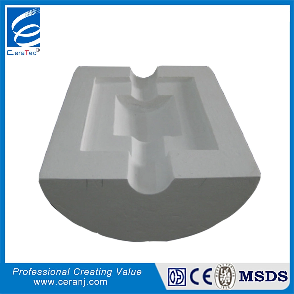 Ceramic Fiber Vacuum Formed Shape with Resistive Wire