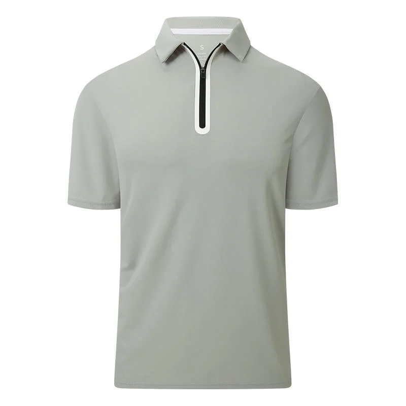 Polo Xier Custom para homem Quarter mangas curtas Athletic Golf Polo para homem