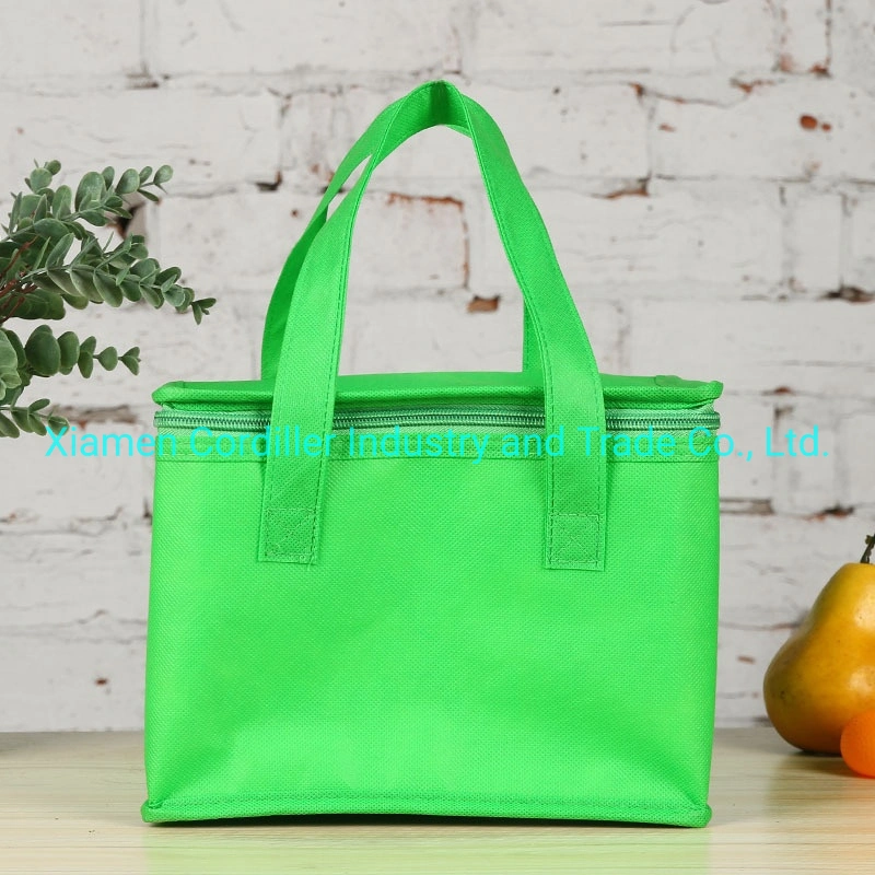 Strong Stitching Carry Colorful Cooler Coffee Packing Tote Bag