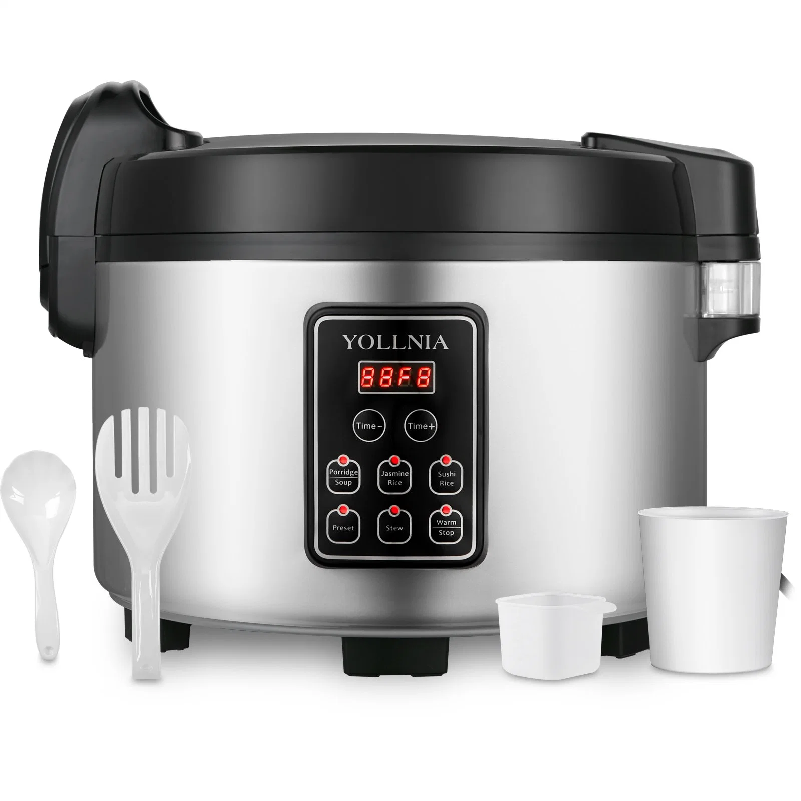 XL 2500W Kitchen Equipment Commercial Rice Cooker Warmer Over 12 Hours