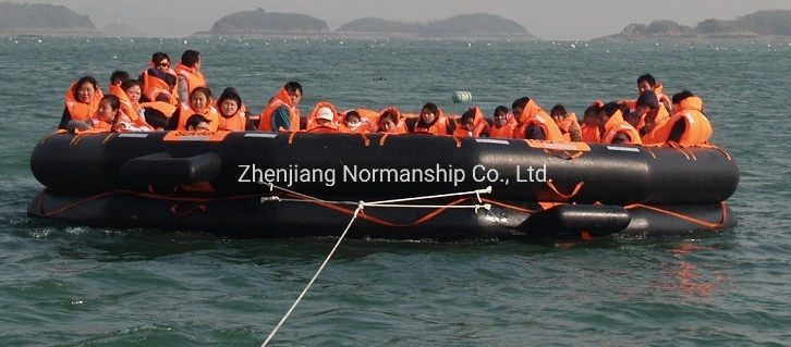 50 Persons Open Reversible Inflatable Life Raft