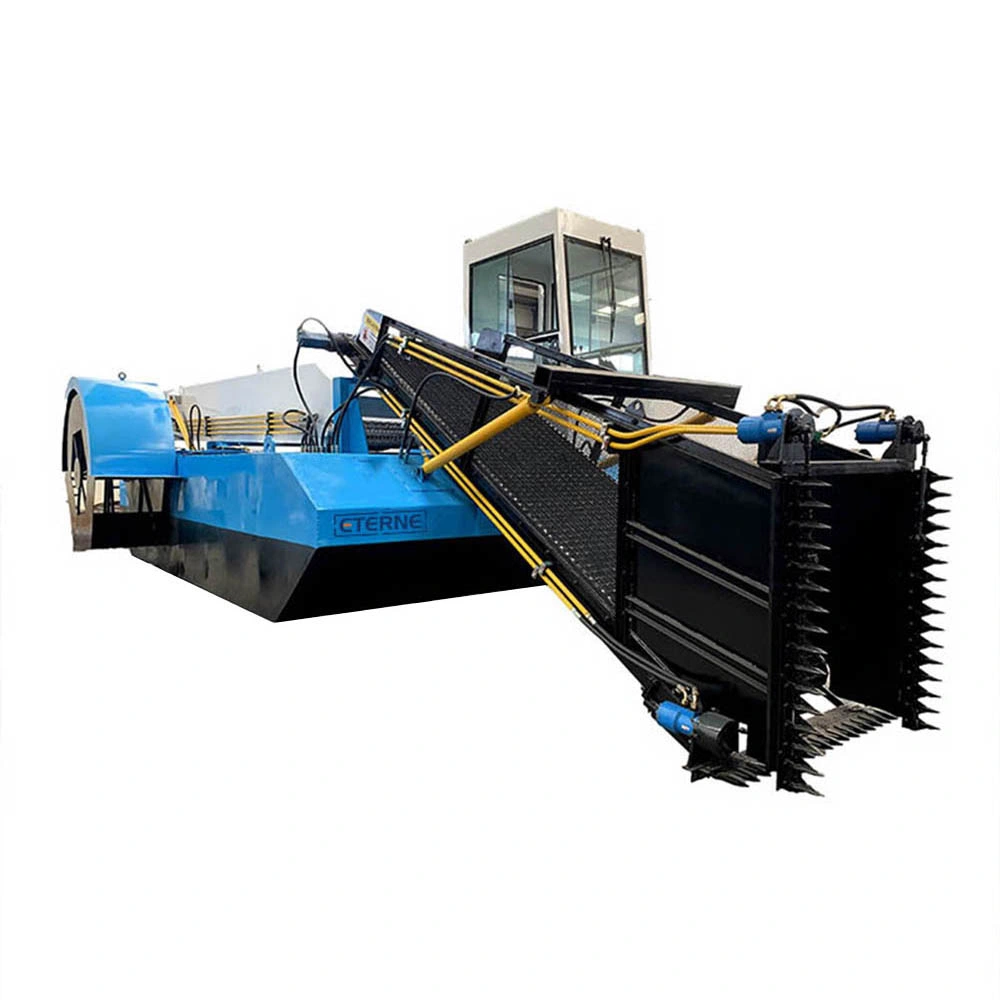 Water Weed Harvester and Cleaner Lake Pond Cleaning Boat Machine