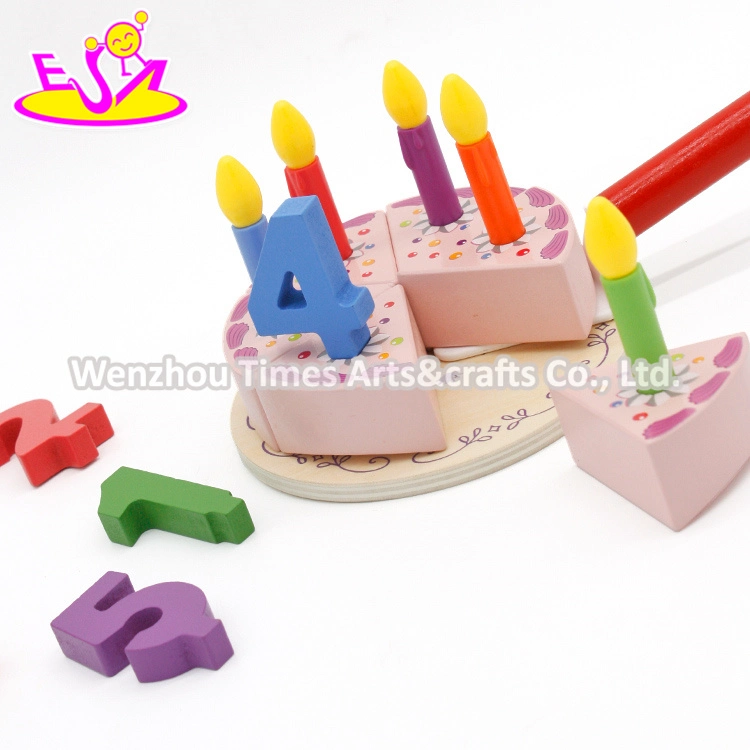 New Design Party Supplies Wooden Birthday Toys for Toddler Pretend Play W10b196