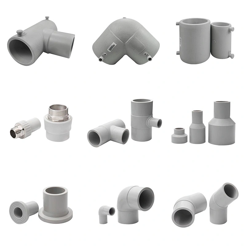 High Pressure Poly Pipe Fittings Polyethylene Pipe and Fittings Poly Pipe Elbow Connector