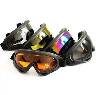 Black Gray Airsoft X400 Motorcycle Glasses Tactical Protection Goggles