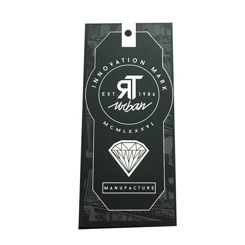 Promotion Garment Accessories Manufacturer Woven Label Paper Hang Tag for Clothing