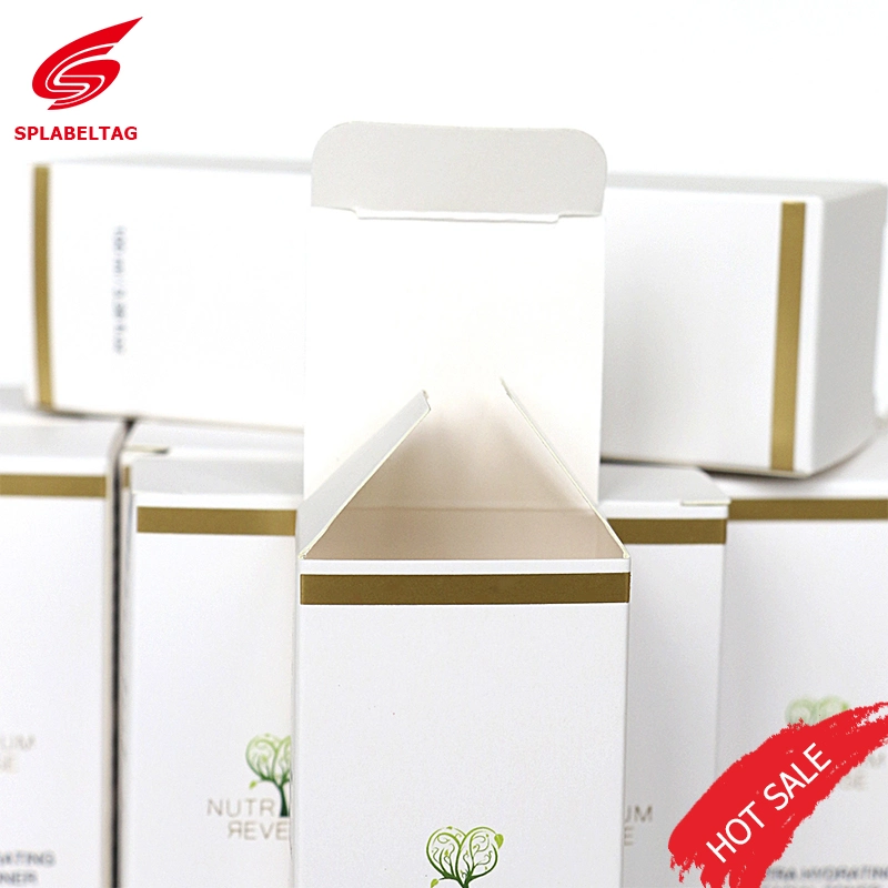 Benutzerdefinierte Luxus Geschenk Verpackung Parfüm Kosmetische Medizin Ätherisches Öl Glas Flasche Kraft Wellpappe Karton Papier Faltschachtel