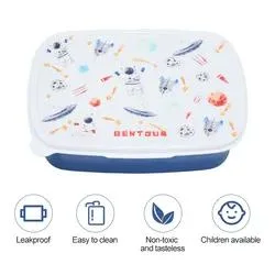 Детская школа Aohea Lunch Box Bento Box Kid Sustainable Eco Дружественные продукты