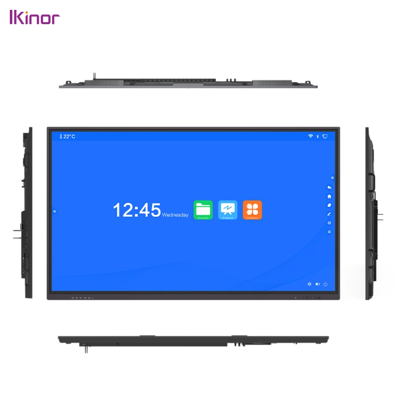 75 86 Inch 4K Android and Windows OS Interactive Flat Panel Display Monitor Interactive TV Touch Screen