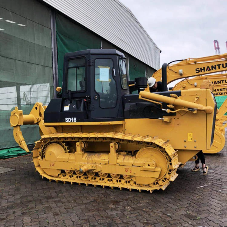 Shantui Good Condition Used for Sup-Swamp Dozer Tractor 160HP New Bulldozer with Multi-Attachment (SD16L)