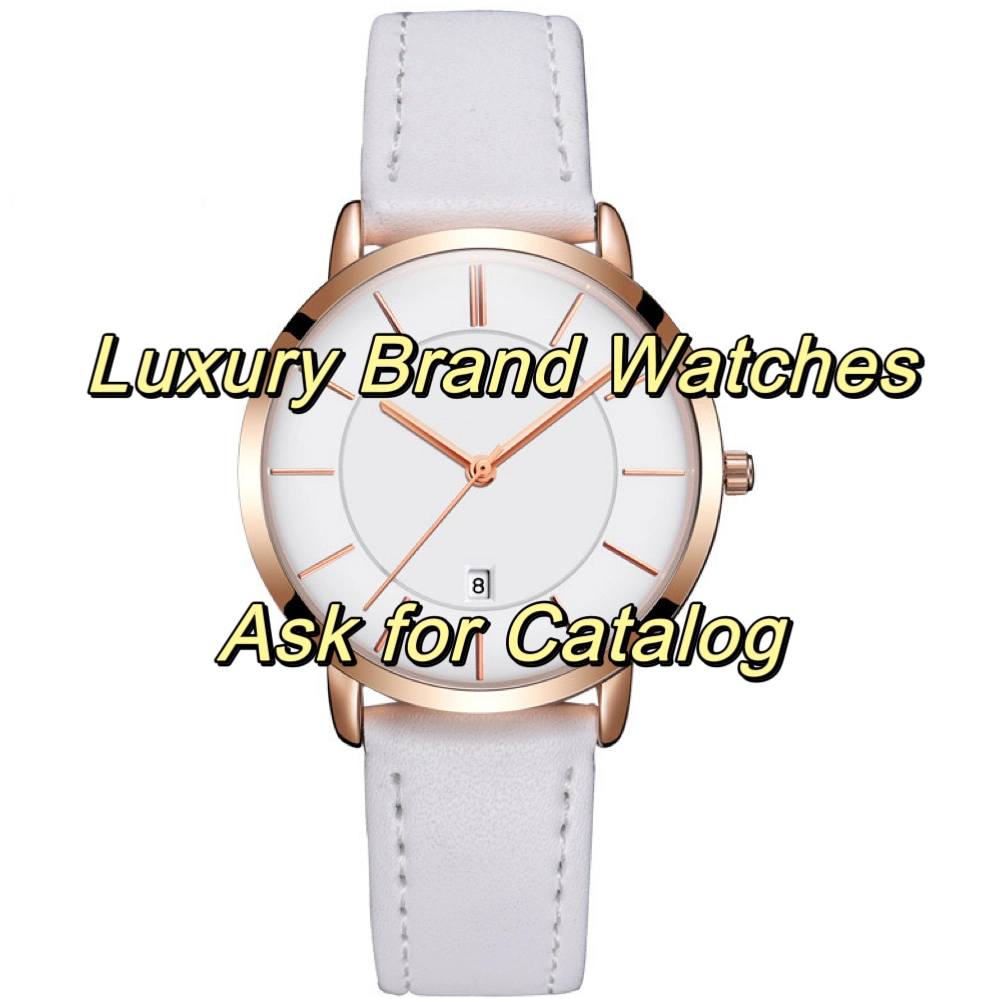 Luxury Designer Rose Gold Stainless Steel Ladies Wristwatch Diamond Quartz Watches