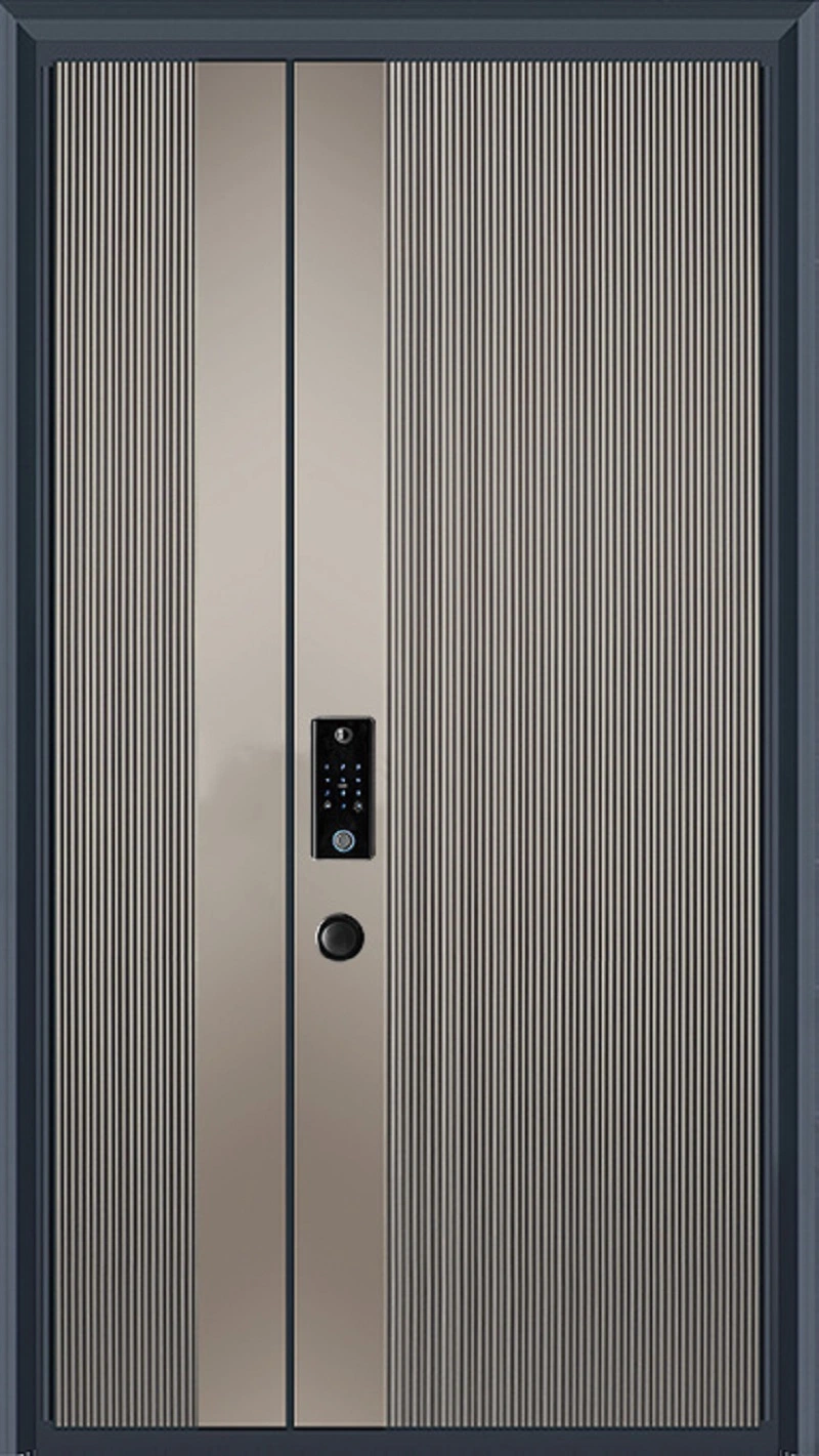 Exterior Security Steel Fireproof Doors Entrance Safety Door Soundproof and Strong