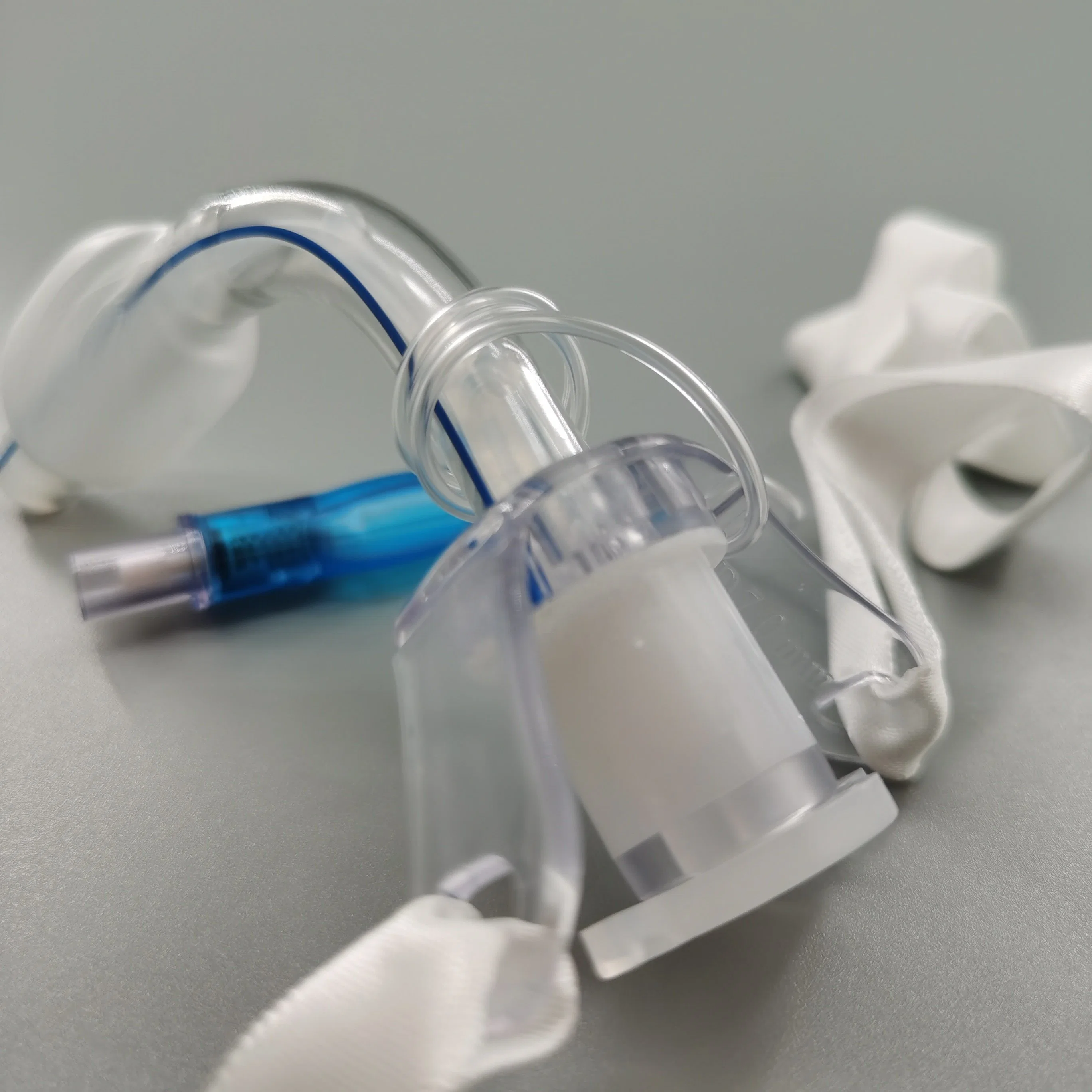 Medizinische Tracheostomie Tube Einweg Tracheostomie Tube mit Innenkanüle / Mit Bündchen