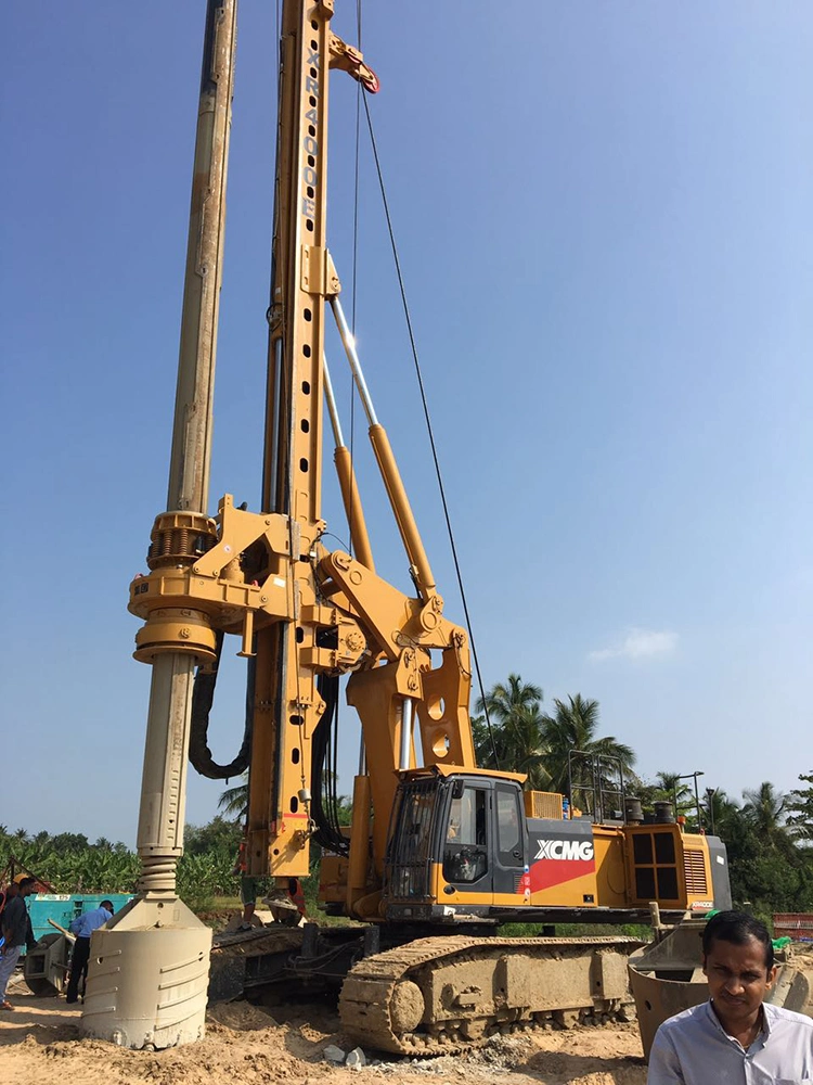 XCMG Official Xr400e Deep Well Piling Machine Rotary Drill Drilling Rig Price for Sale