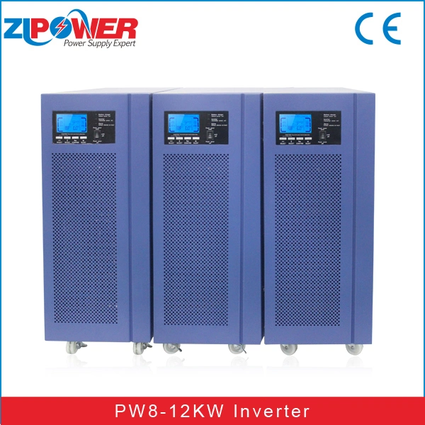 Single Phase Grid Tie DC to AC Solar Wind Power Supply Inverter Digital DSP Inverter with Dual Multiple Sockets Power Inverter