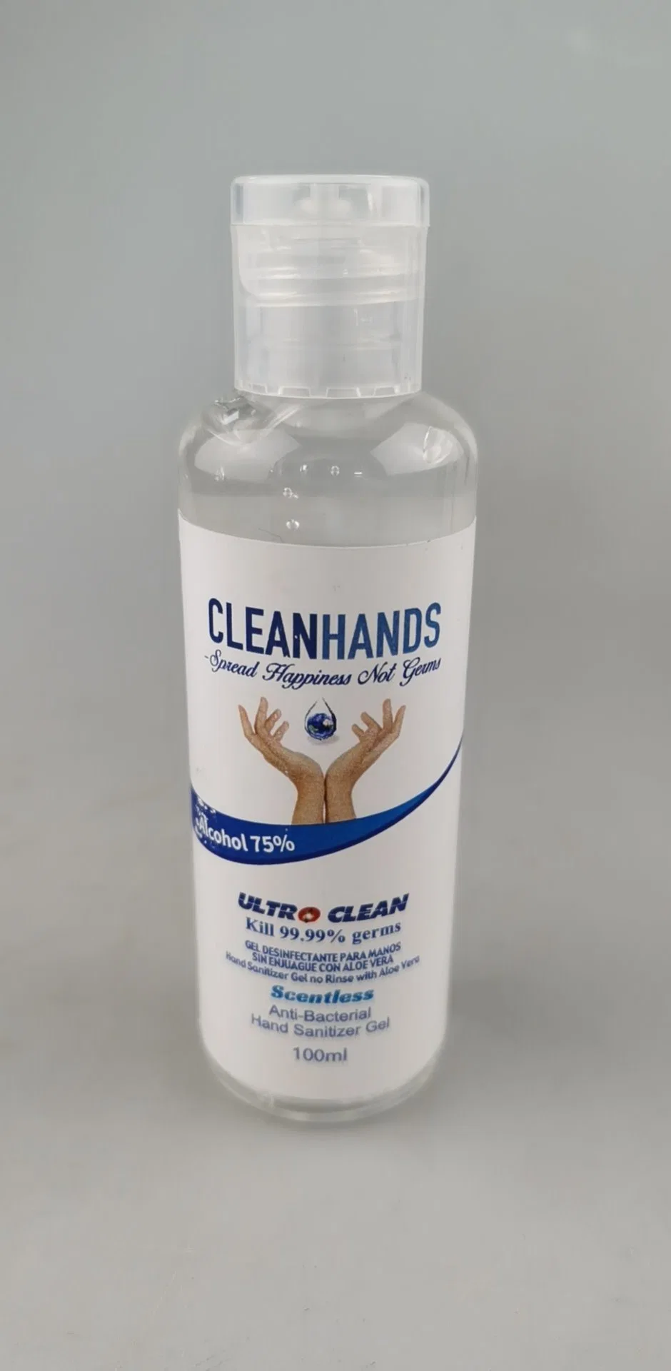 237ml Gel higienizador por mano de un 75% de alcohol con la FDA SDS