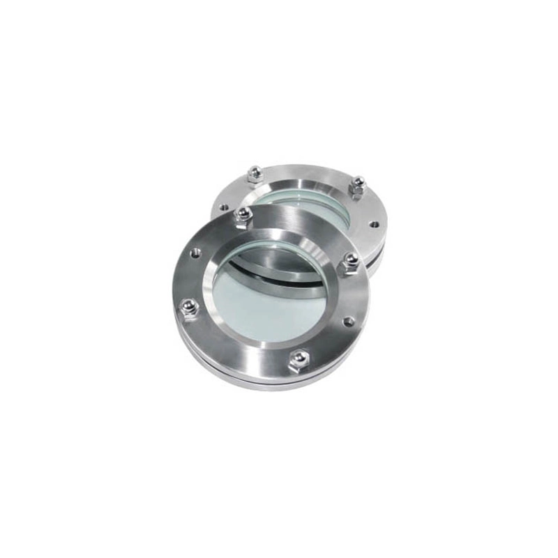 Sanitary Stainless Steel 304 Flanged Sight Glass No Dead Angles