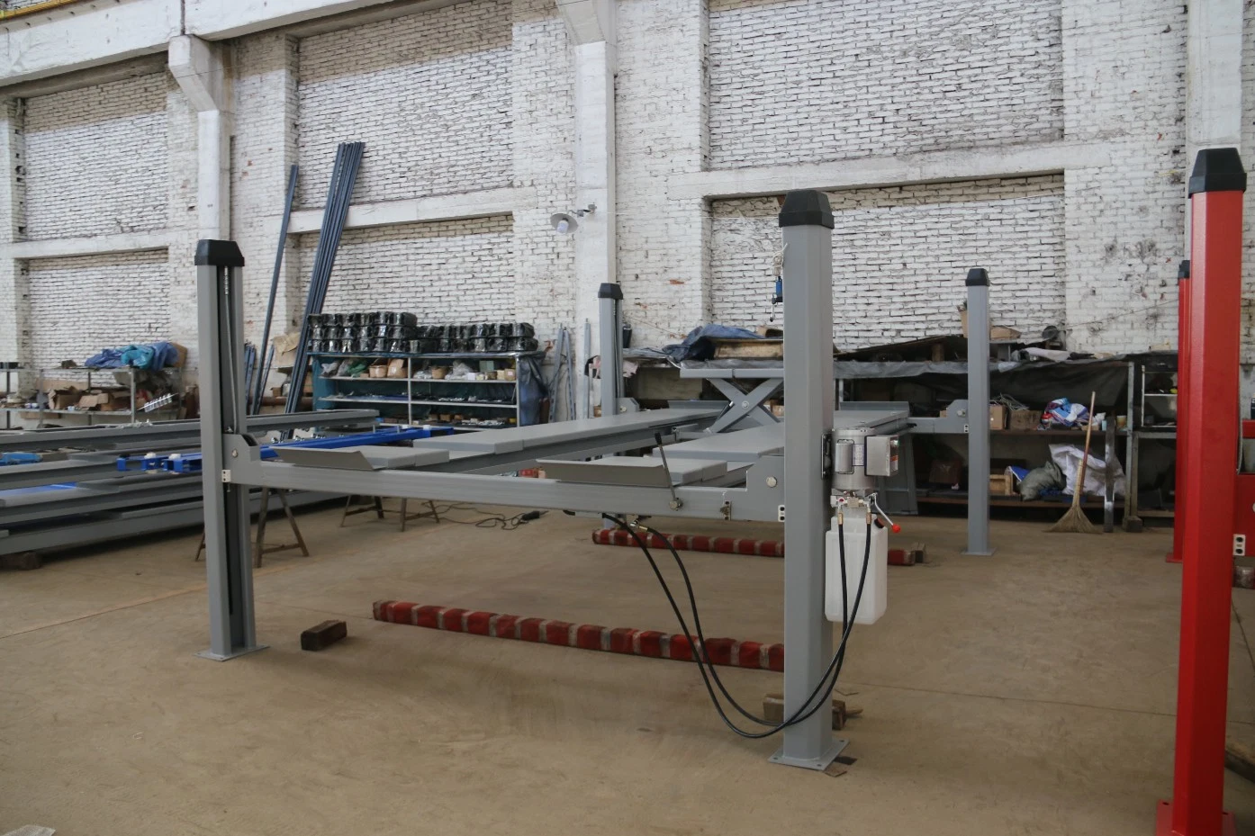 Car Auto Wheel Alignment Service Four Post Car Lift for Car Garage