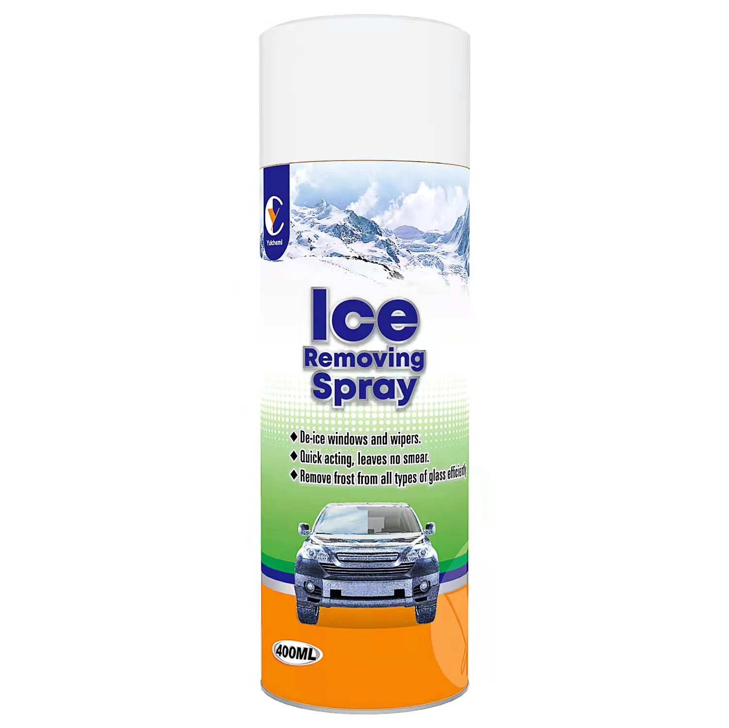 Instantly Melts Ice and Frost Car Windshield De-Icer Spray